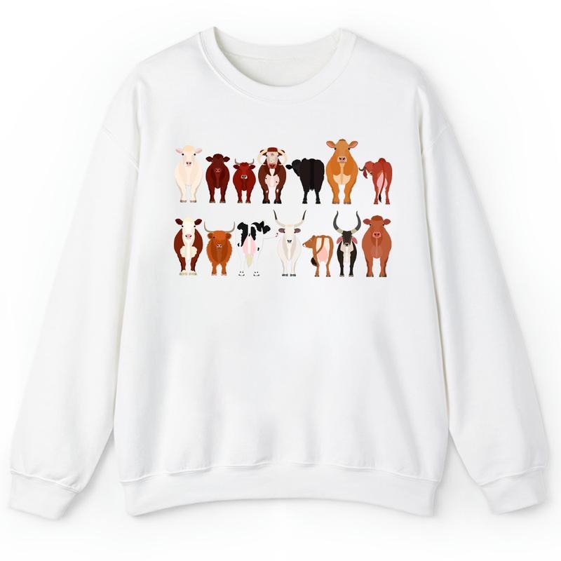 Unisex Cow Lover Animal T-Shirt , Sweatshirt and Hoodie | WearSparks.com