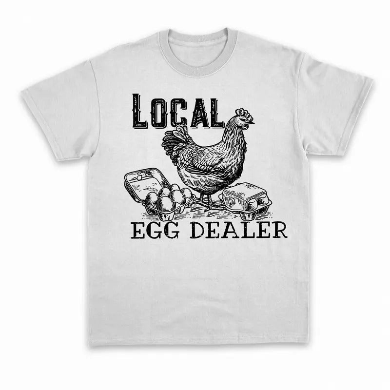 Unisex Easter Shirts Chicken shirt, Local Egg Dealer T-Shirt , Sweatshirt and Hoodie | WearSparks.com