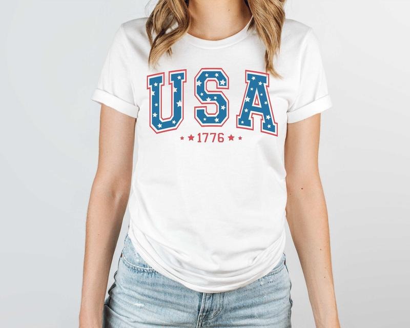 Usa 1776 Shirt Unisex Usa Tshirt Independent Day Gift For Her sweater and hoodie
