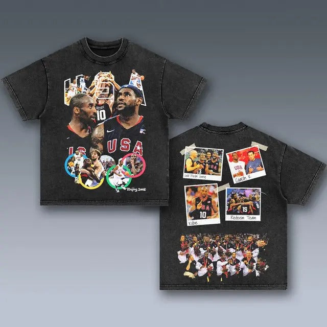 VINTAGE TEE | 2008 USA BASKETBALL TEAM
