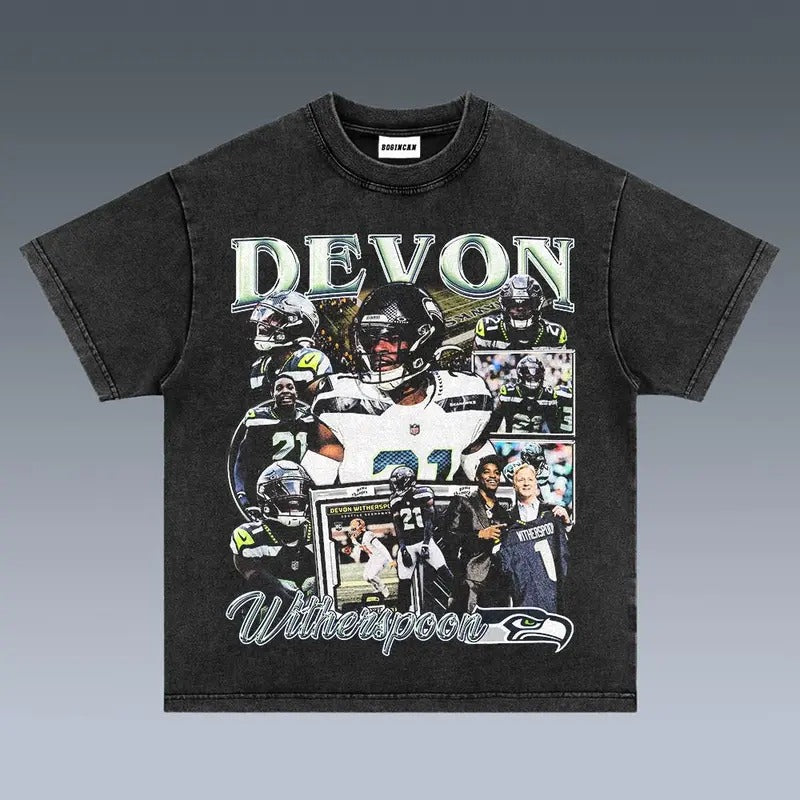 VINTAGE TEE | DEVON WITHERSPOON - Soft and Comfortable Shirt - Unisex - Graphic T-Shirt
