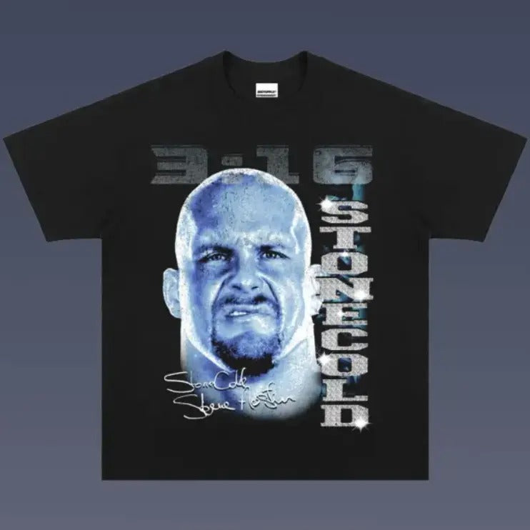 VINTAGE TEE | STONE COLD TEE, Prints Vintage T-Shirt, Wrestler Shirt, WWE Shirt, Vintage Graphic Tee, Unisex T-Shirt, Gift For All Menswear Top
