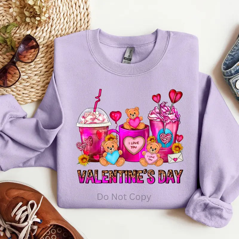 Valentine's Day DTF Transfer ONLY - This is NOT a T Shirt