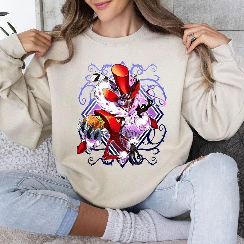 Valentino Hazbin Hotel Hazbin Hotel Characters Sweatshirt