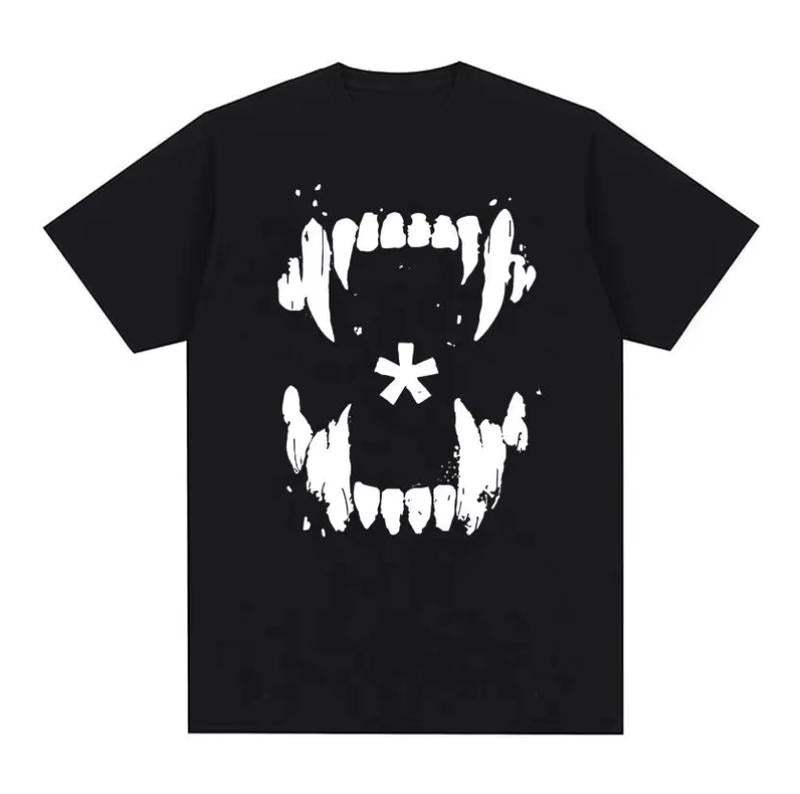 Vampire Graphic T-Shirt, Gothic Horror Design, Cotton Crew Neck T-Shirt, Halloween Gift, Unisex Shirt, Menswear Top,...