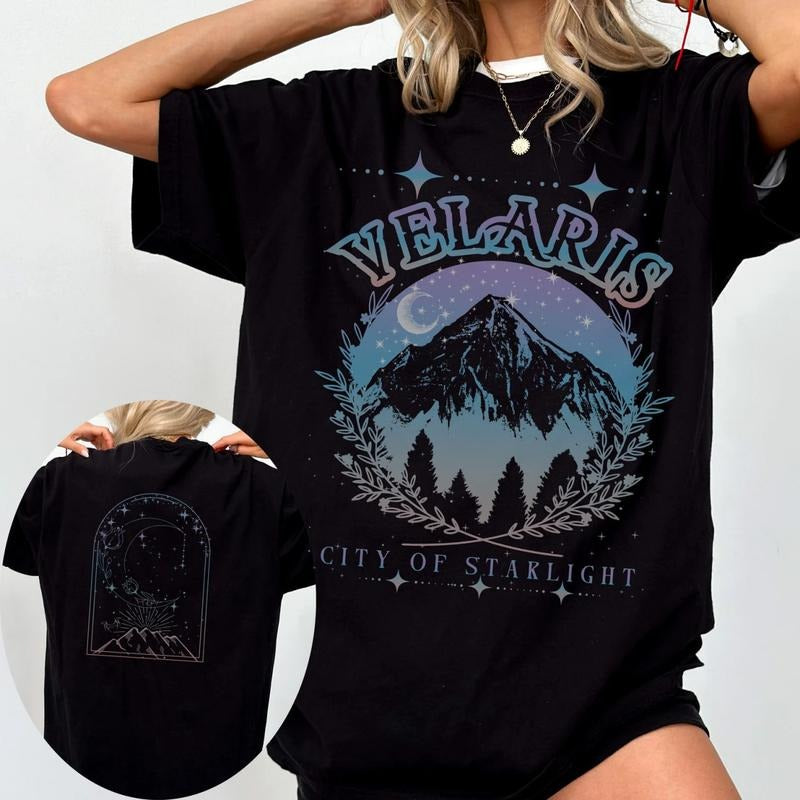 Velaris Acotar Tee Shirt, City Of Starlight Sweatshirt, Night Court T-Shirt, Rhysand Quotes Shirt, Sarah J Maas Merch, Velaris Bookish Sweater, Gift For Book Lover