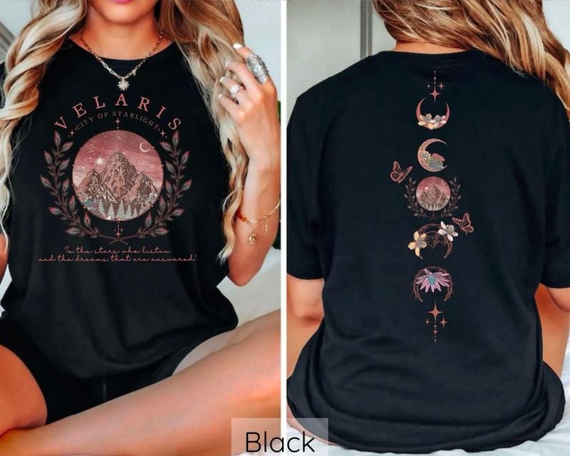 Velaris City Of Starlight Shirt, SJM Velaris Sweatshirt, The Night Court Shirt, SJM Merch Shirt, Acotar Shirt, Velaris ACOTAR Shirt, Bookish Tee