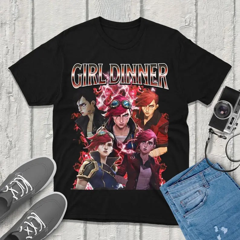 Vi Arcane T-Shirt Unisex Vintage T-Shirt, Classic Retro Graphic Unisex Tee Gift For Men and Women