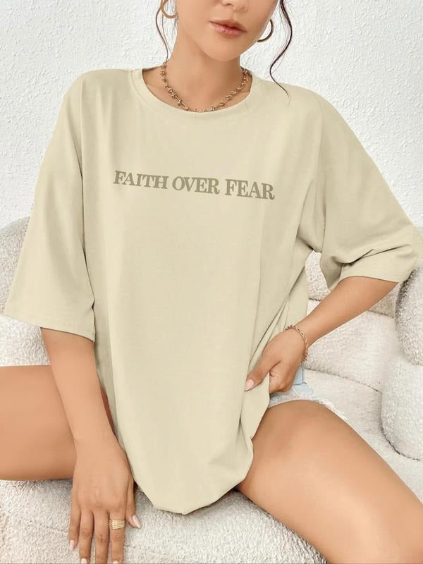Victoria Maxwell, Faith Over Fear Shirt, Faith Shirt, Christian Tee, Christian Shirts, Bible Verse, Easter Gift, Easter Shirt, Christian T-Shirts, Religious Gifts, Valentines Day, Gift for her