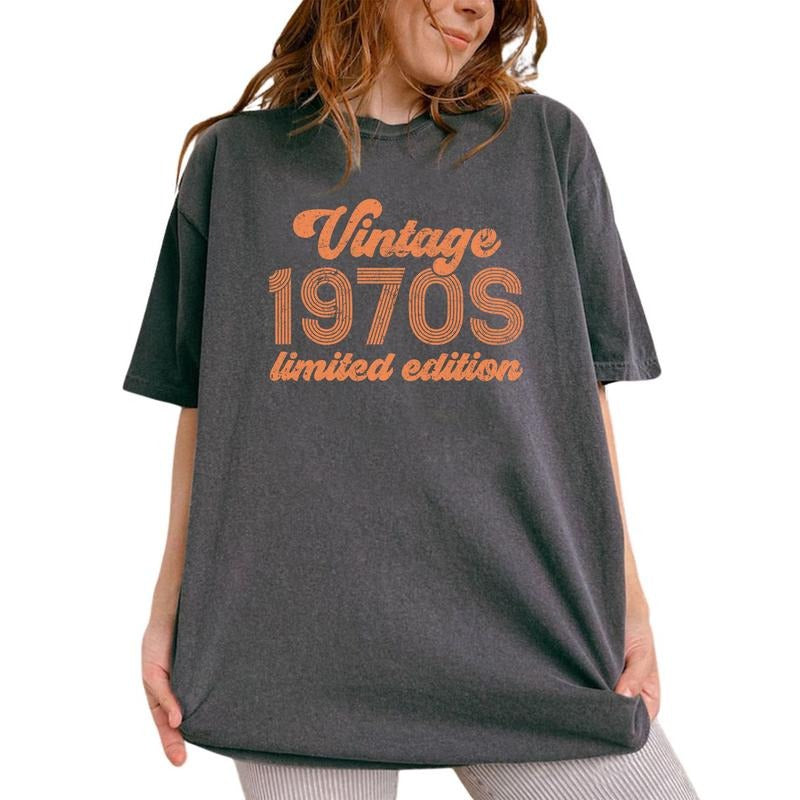 Vintage 1970s Limited Edition Shirt, In My Fifties Era Vintage Tee, 1970s Graphic Tee Women, 50s Unisex Vintage Unhinged...