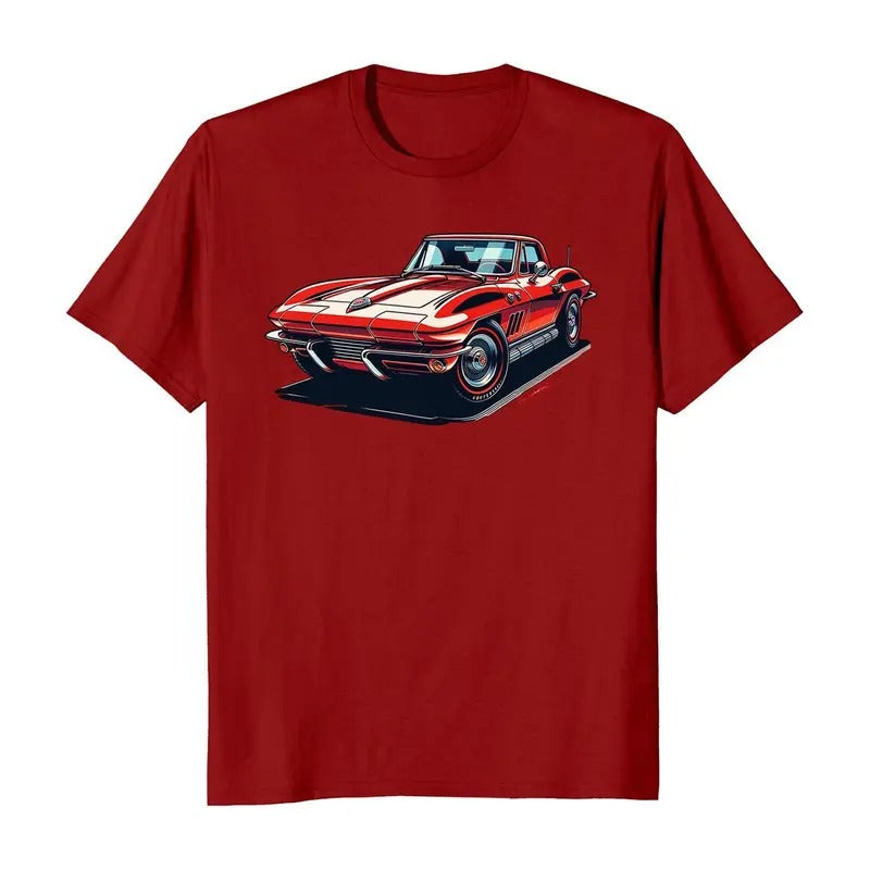 Vintage 69, Vette Classic Car T-Shirt Hoodie, Sweatshirt | WearSparks.com
