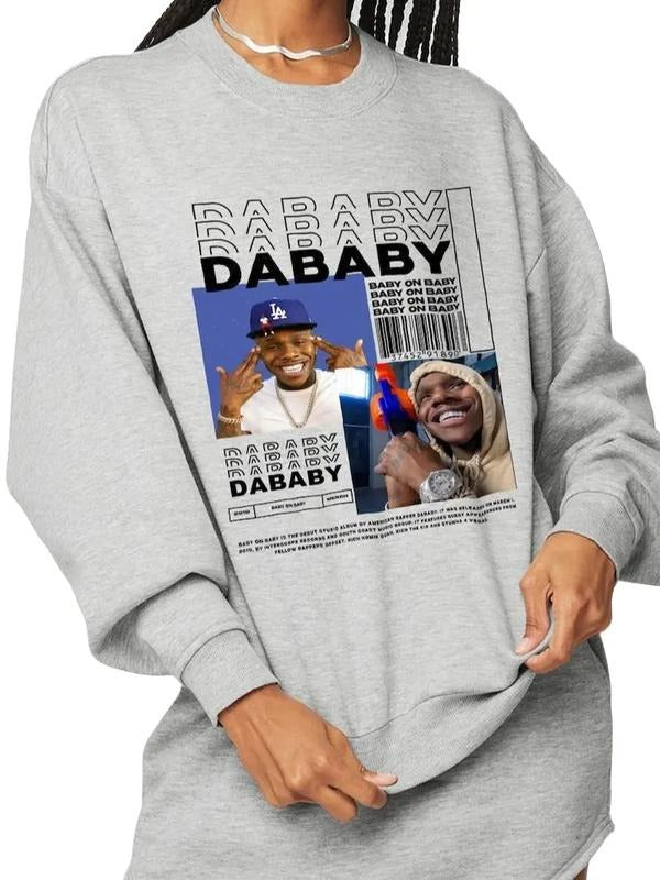 Vintage 90's Tshirt Vintage, Dababy Rap Sweatshirt Retro Dababy Shirt, Vintage Dababy Crewneck 90's Sweatshirt Rapper