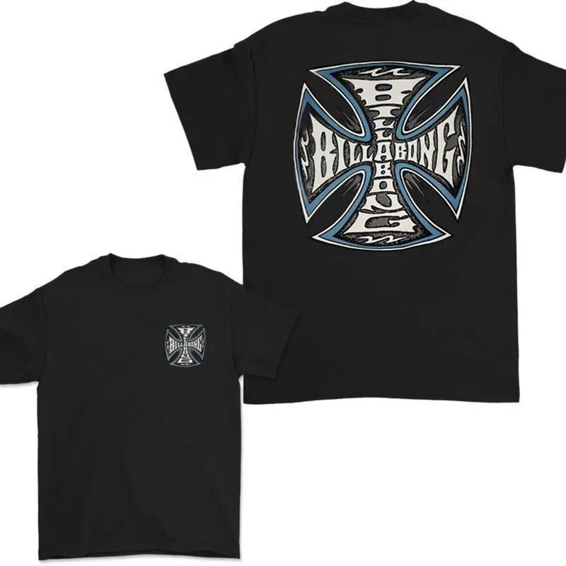 Vintage 90s Billabong West Coast Choppers T-Shirt, Billabong Choppers T-shirt, Casual Women's Shirt, Men Clothing, Unisex Cotton Menswear Classic