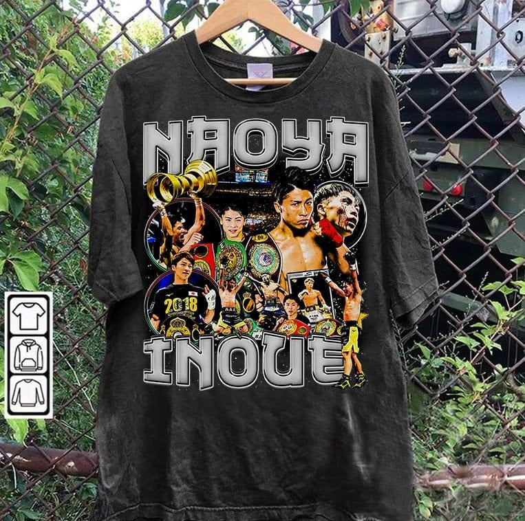 Vintage 90s Graphic Style Naoya Inoue T-shirt - Naoya Inoue T-shirt - American Professional Boxer Tee For Man and Woman Unisex Tee, Gift For Fan