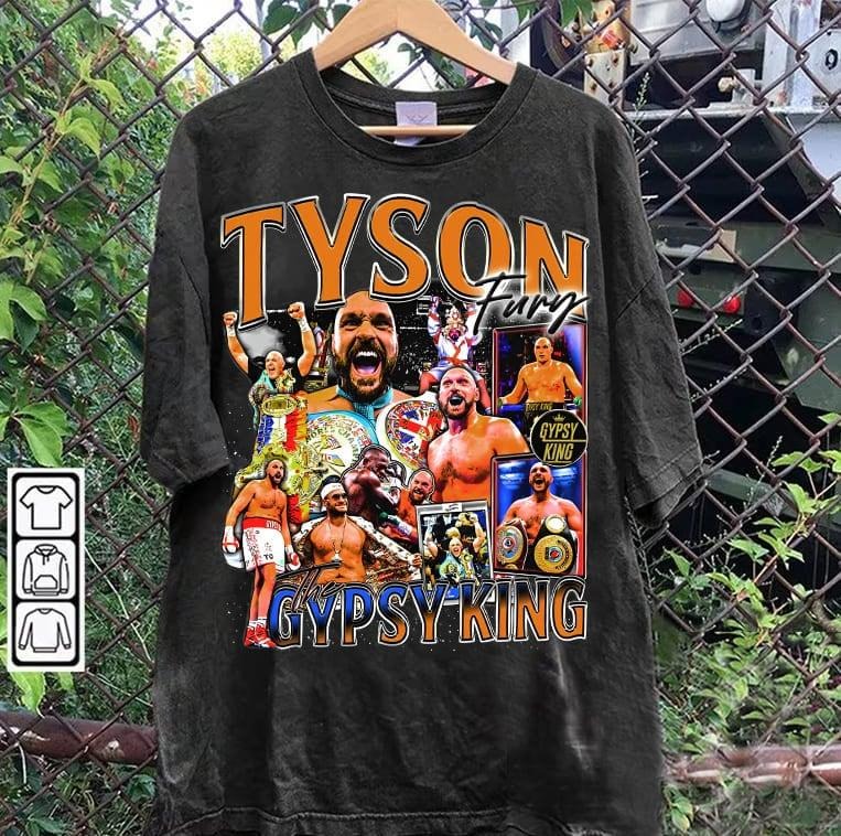 Vintage 90s Graphic Style Tyson Fury T-shirt - Tyson Fury T-shirt - American Professional Boxer Tee For Man and Woman Unisex Tee, Gift For Fan