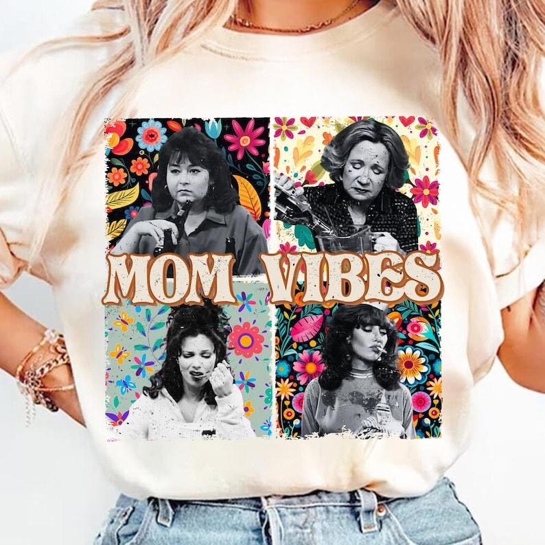 Vintage 90s Mom Vibes ss1 Shirt, Retro Funny Mom Shirt, Mom Life Tee, Mother's Day Gift Shirt, Cool Mom Tee