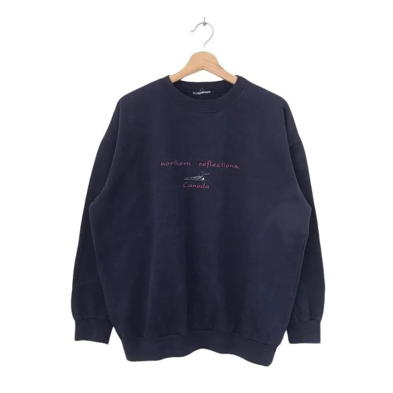 Vintage 90s Northern Reflections Duck Sweatshirt Canada Mallard Duck Habitat Hunting season 2025 2026 Unisex Cotton Hoodie tshirts