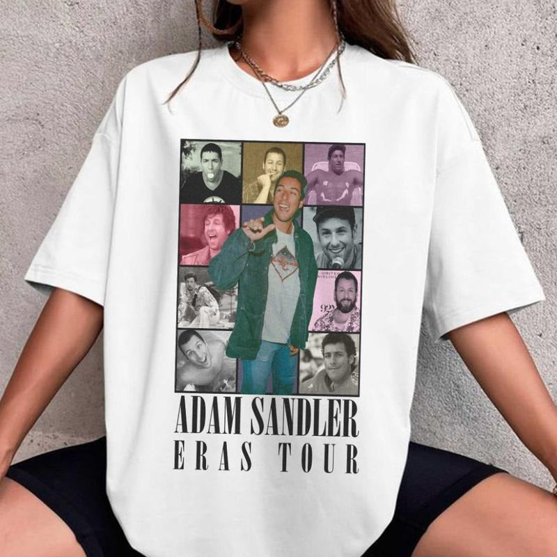 Vintage Adam Sandler T-Shirt Top Womenswear Crewneck Tshirt Streetwear