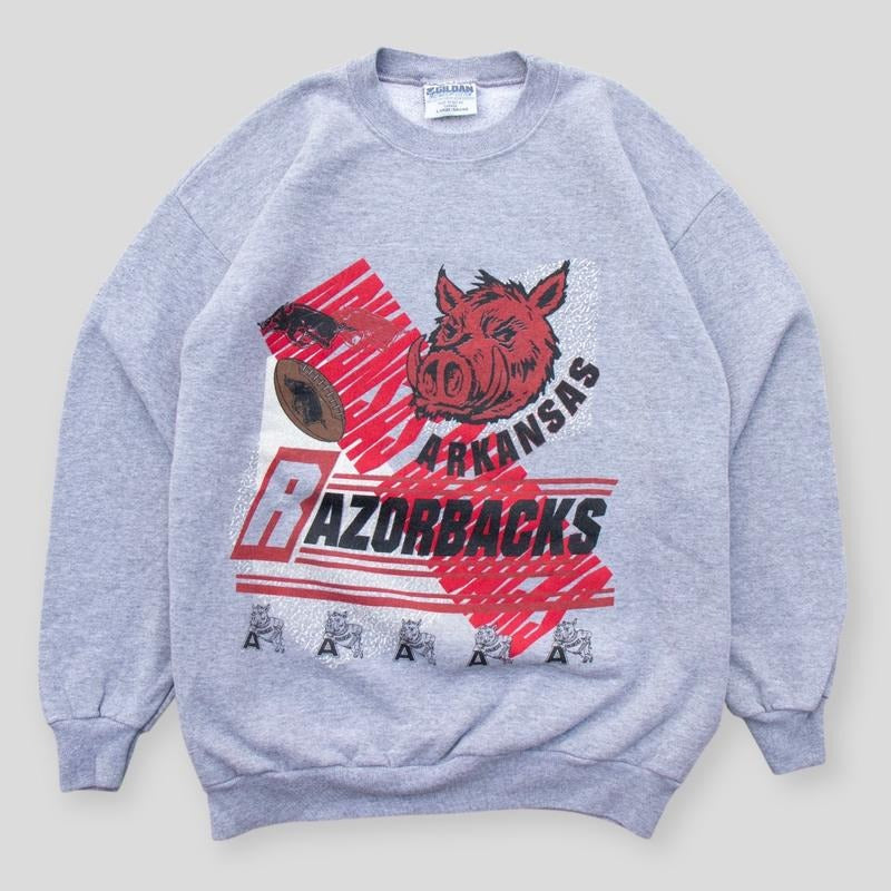 Vintage Arkansas Razorbacks Football Crewneck T-Shirt, Sweatshirt, Hoodie