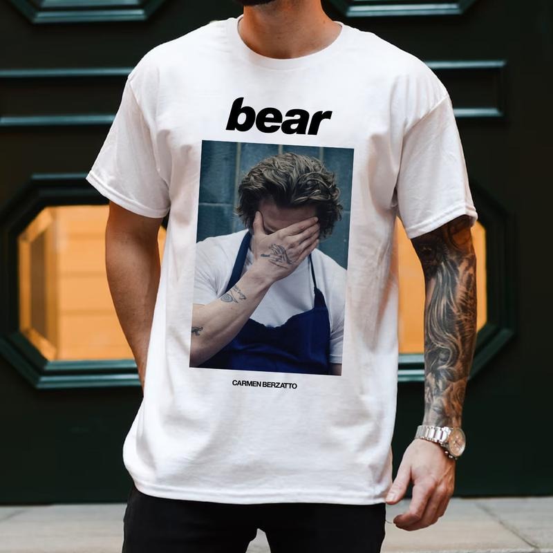 Vintage Carmen Berzatto T-Shirt, Retro Yes Chef Jeremy Allen White Shirt, Vintage Jeremy Allen White The Bear, TV Series Merch for Fans