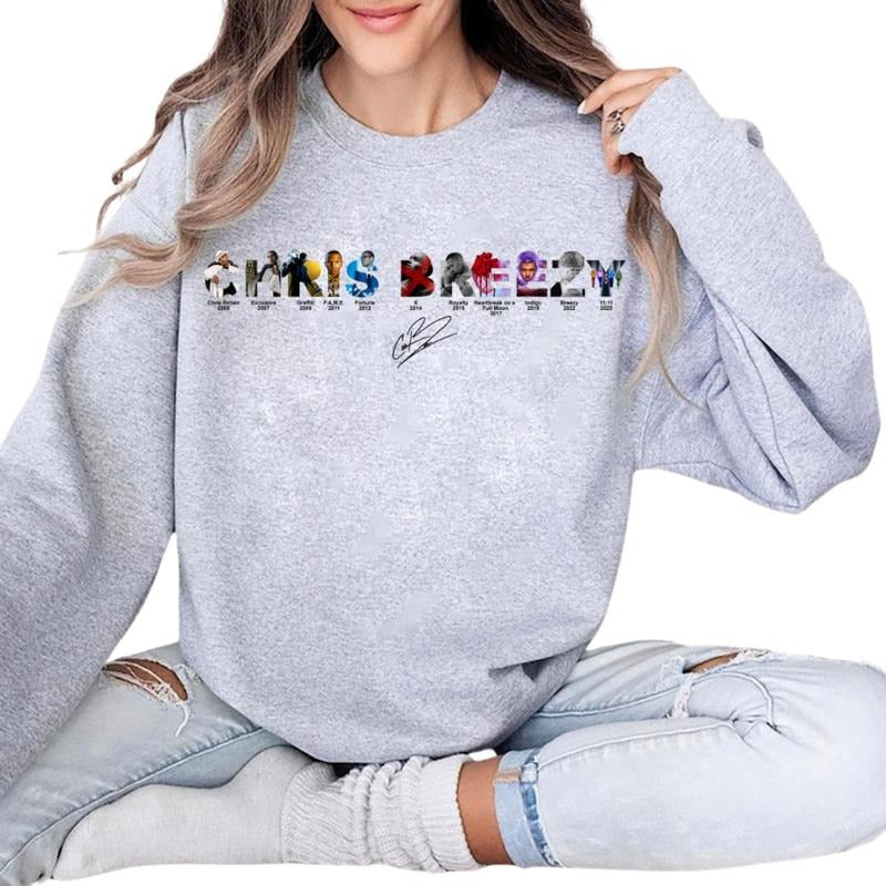 Vintage Chriss Brezy Shirt, Gift For Women