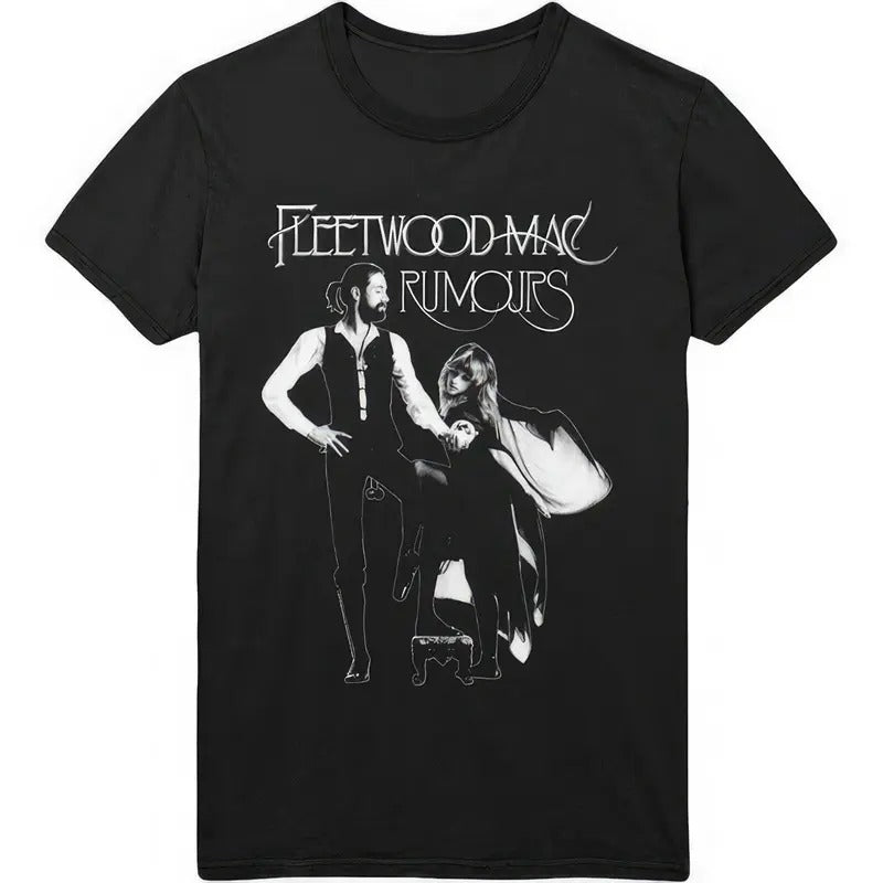Vintage Fleetwood Mac Band Rumours 1977 Men's T-Shirt Collection