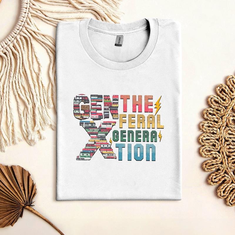 Vintage Gen X Shirt Generation X Shirt Gen X The Feral Generation Shirt Retro Vintage Gen X Shirt Funny Gen X T-shirtgen X Trendy Shirt T-shirt, sweater and Hoodie