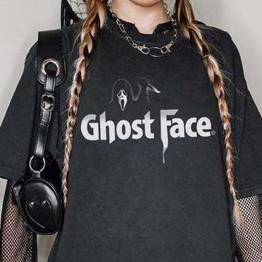 Vintage Ghost Face Shirt | Scream Movie Shirt | Horror Halloween Shirt | Halloween Scary Movie Shirt | Halloween Party