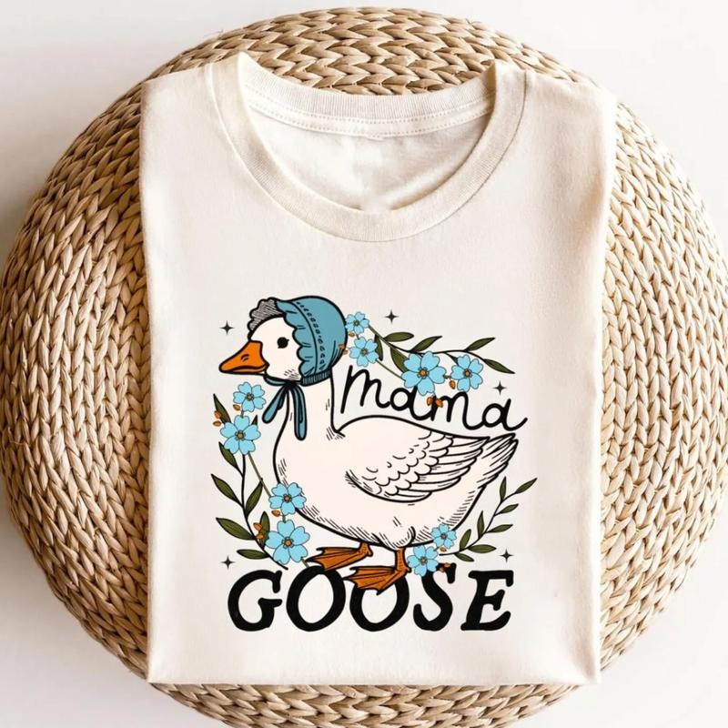 Vintage Goose Mama Tshirt, Mama Goose Tshirt, Goose Tshirt, Love Mama Tshirt, Mothers Day Tshirt, Funny Mom Shirt, Mom Gift Shirt