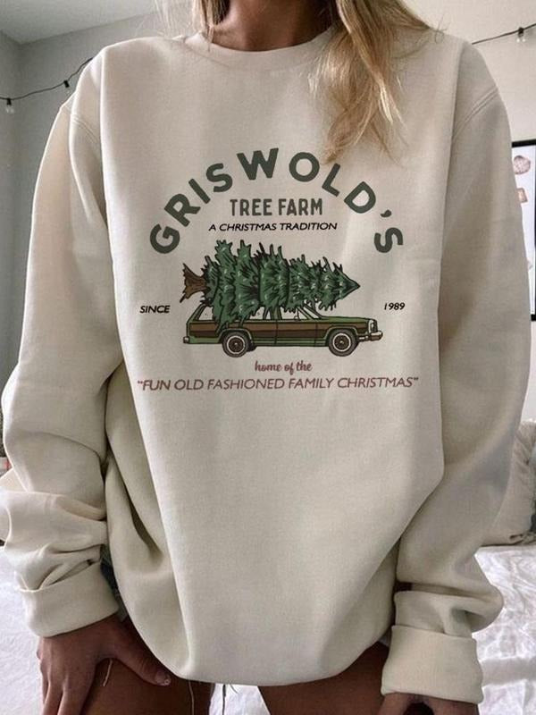 Vintage Griswold's Tree Farm Christmas Sweatshirt , Tree Farm Christmas Griswold Christmas Tree Farm Sweatshirt