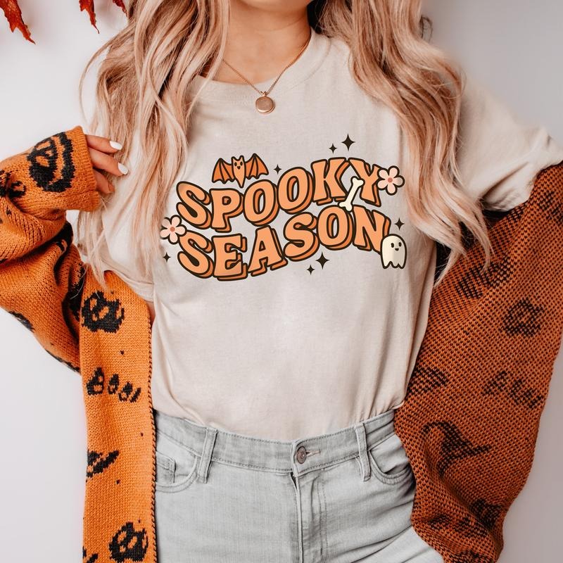 Vintage Halloween Shirt Halloween Sweatshirt Halloween Sweatshirt Spooky Season T Shirt Retro Halloween Sweater T-shirt, sweater and Hoodie