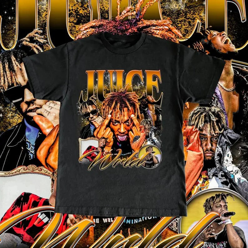 Vintage Juic3 WRLD T-shirt, Gift For Fan T-Shirt, Unisex Cotton For Men Women