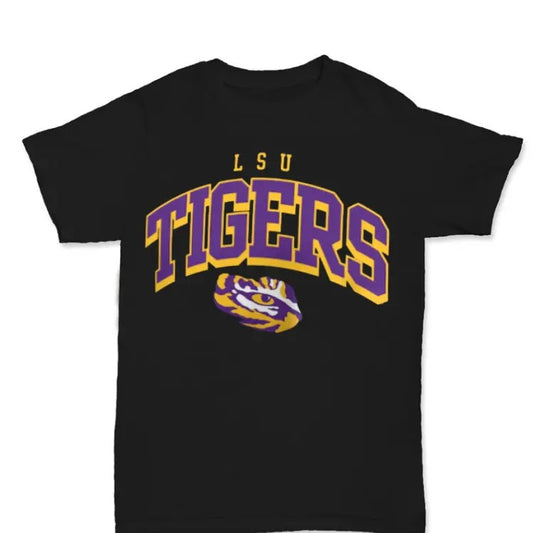 Vintage LSU Tigers Line Corps T-Shirt, NCAA Tee, Full Color T-Shirt, Unisex T- Shirt, For Men, For Women