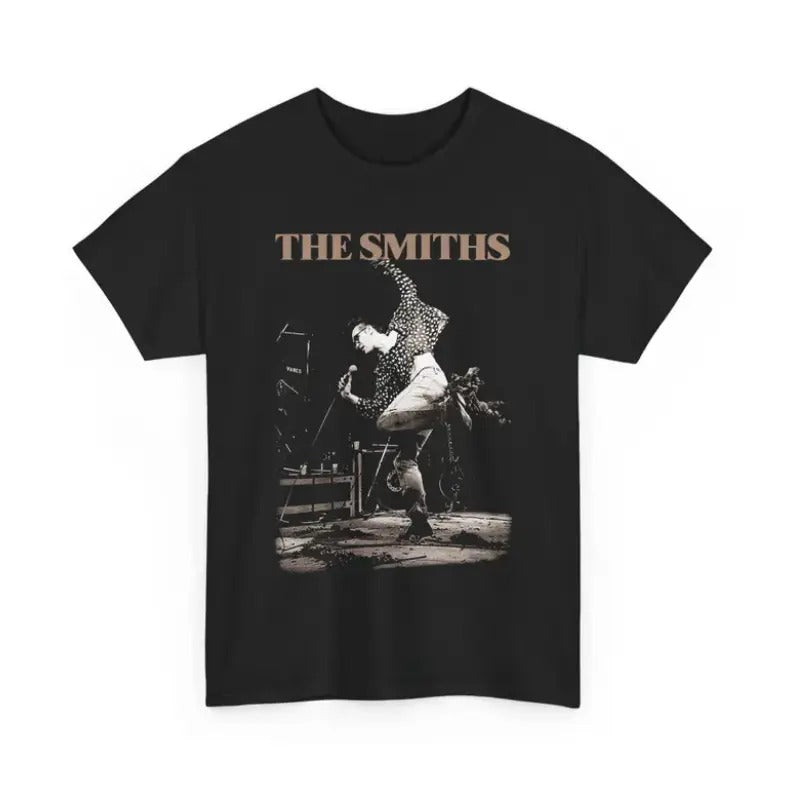 Vintage Morrissey The Smiths Unisex Heavy Cotton Tee, Retro Band Shirt, Classic Music Merch, Unisex Menswear Womenswear Top