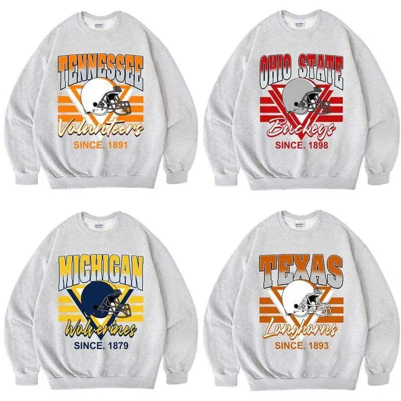 Vintage NCAA College All Teams Football Sweatshirt, Retro College Football Sweatshirt, Unisex Sweatshirt