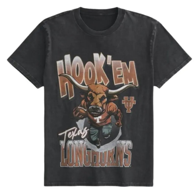 Vintage NCAA University Of Texas longhorns Football T-Shirt Menswear Clothing Cotton Hoodie, Sweatshirt | WearSparks.com