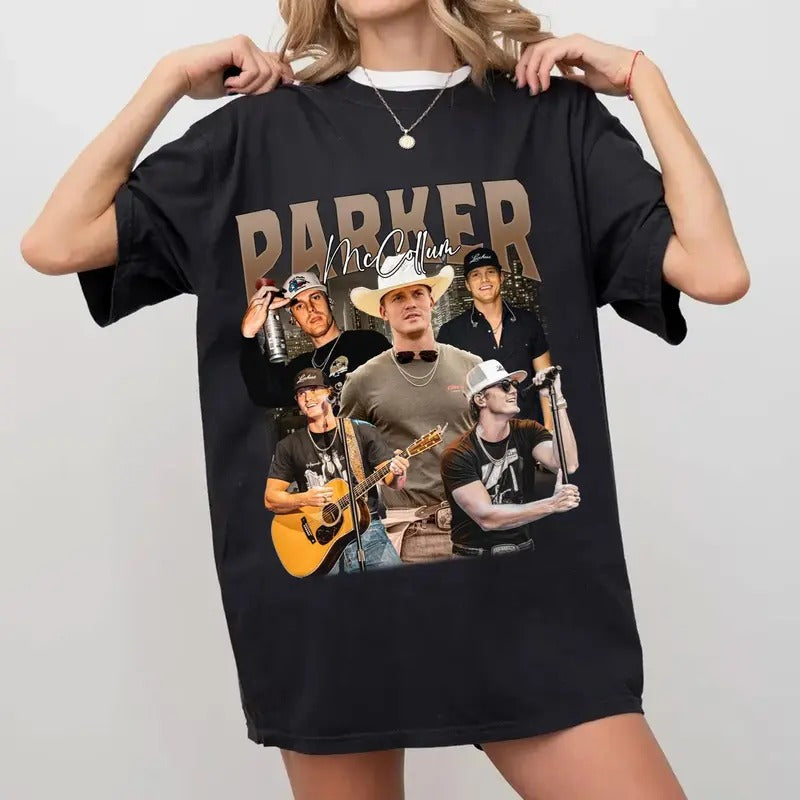Vintage Paarker McC0llum 90s T Shirt, Country Music Shirt, Concert Merch, Unisex Short Sleeve Tee Shirt, Casual Clothing