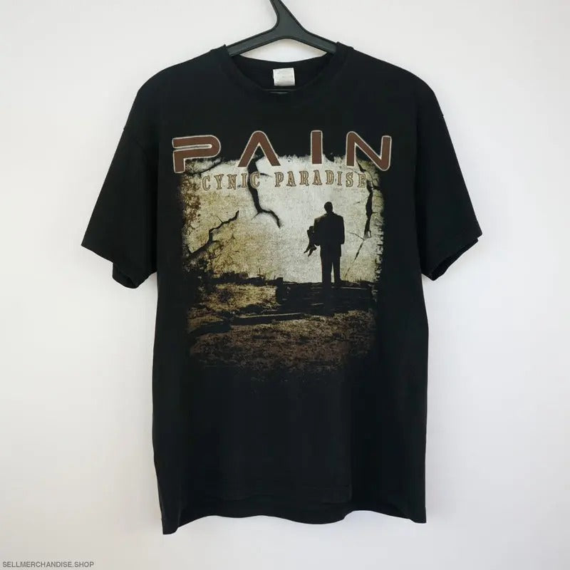 Vintage Pain t shirt 2008 unisex cotton Tshirt Streetwear