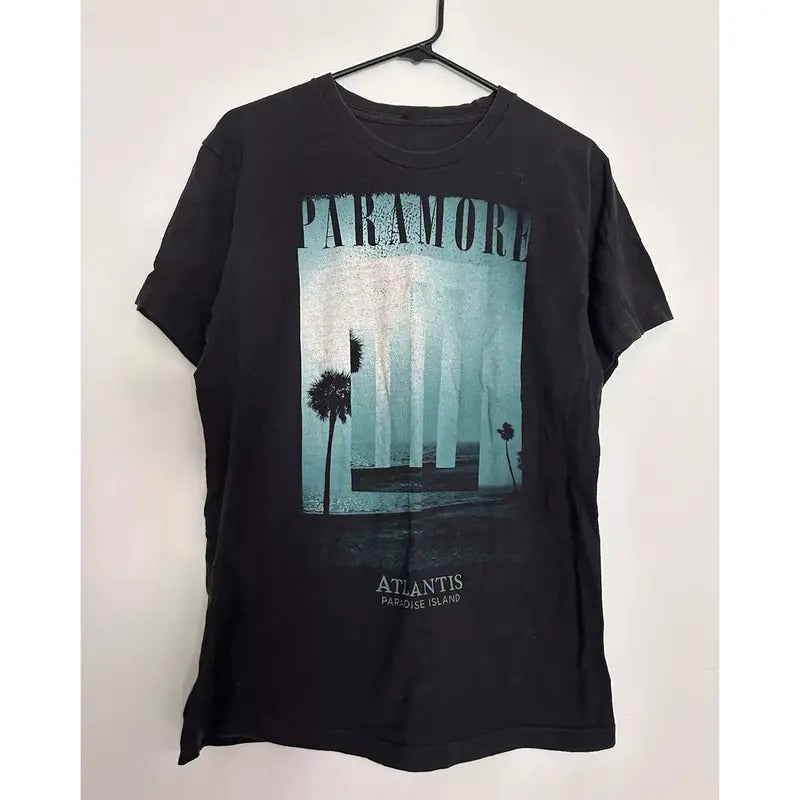 Vintage Paramore Atlantis Paradise Island Tee Shirt For Fans Hoodie, Sweatshirt | WearSparks.com