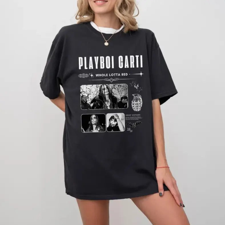 Vintage Playboi Carti Shirt, Playboi Carti Merch, Vintage Sweatshirt, Rap Music Shirt, Playboi Carti Tee, Unisex Menswear Womenswear Top