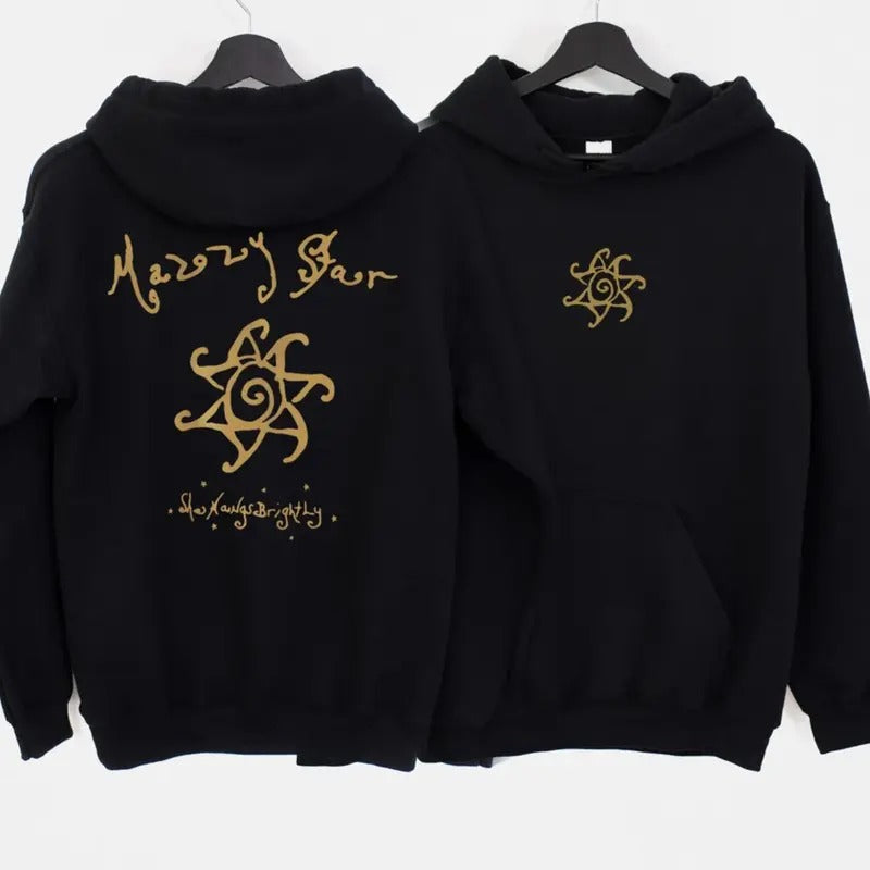 Vintage Style Mmazzy Sttar 2 Sides Shirt, Rock Music Hoodie, Rock Concert Outfit, Unisex Sweater Pullover Tee