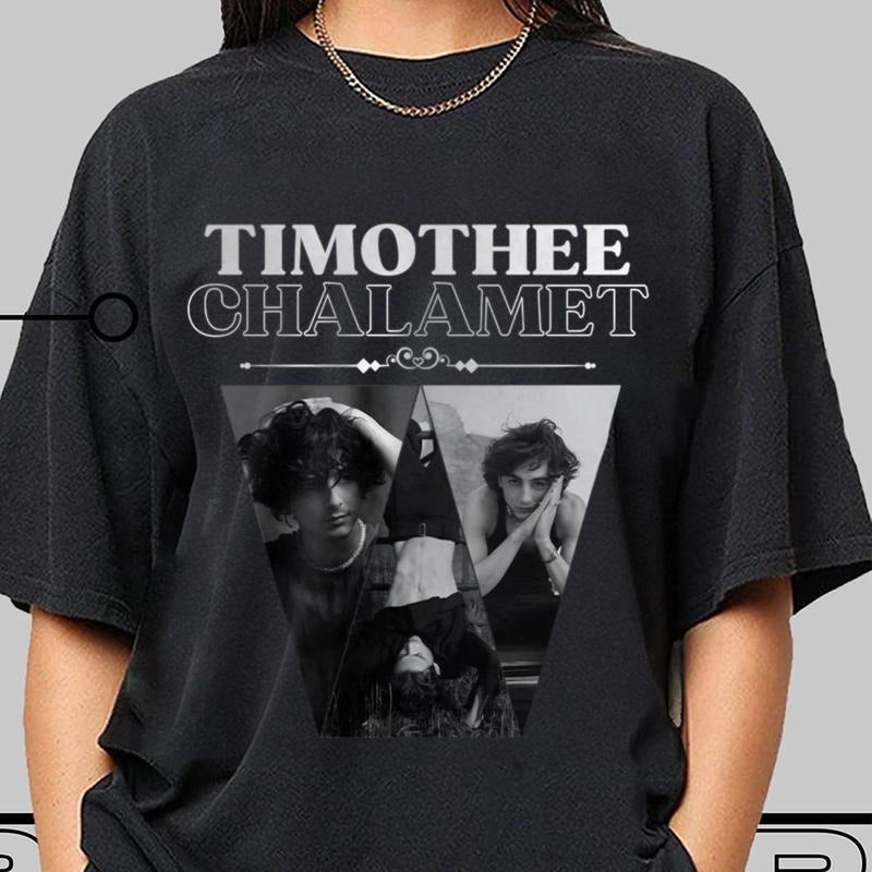 Vintage Timothee Chalamet T-Shirt, Valentines Gift for Women and Men Hoodie, Sweatshirt | WearSparks.com