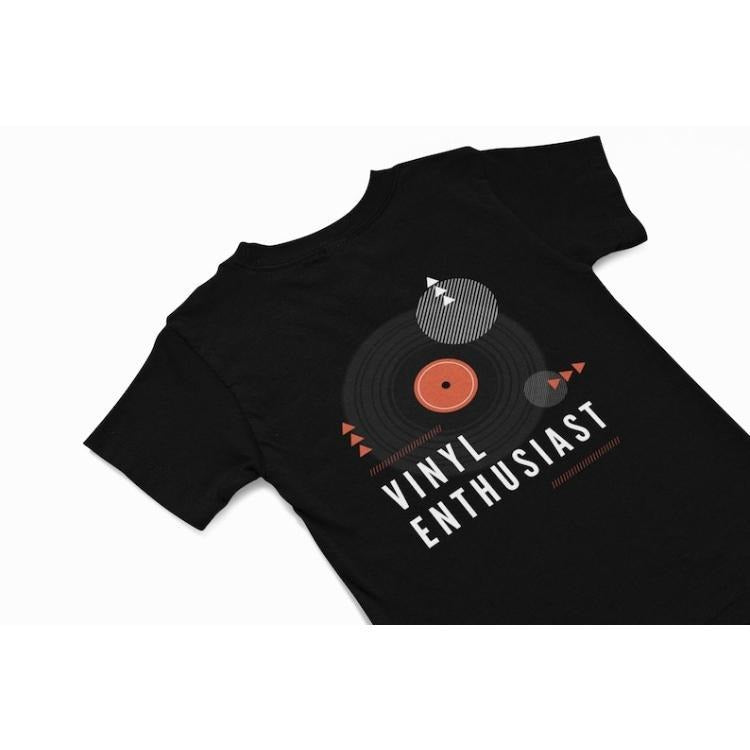 Vinyl enthusiast t shirt - Vinyl Record t shirt - T Shirts - Music Graphic Shirt - Music Gift - Men's Gift - Quirky Music t shirt Made in USA