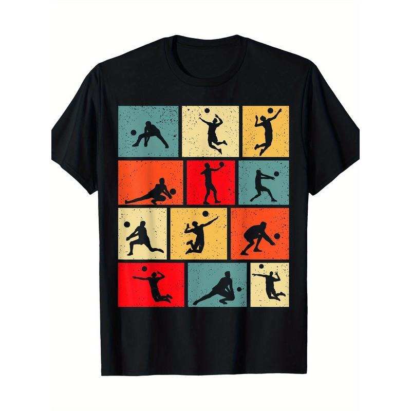 Volleyball men's T-shirt 100% cotton T-shirt Made in USA Hoodie, Sweatshirt | WearSparks.com