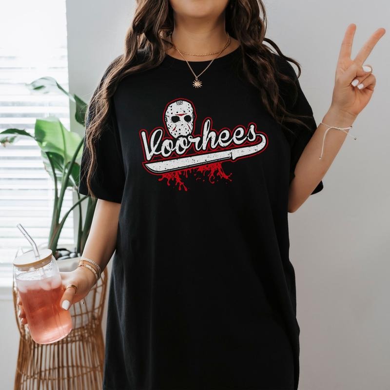 Voorhees Horror Movies Halloween Tshirt Jason Voorhees Shirt Friday the 13th Shirt Halloween Movie Shirt Spooky Season Shirt