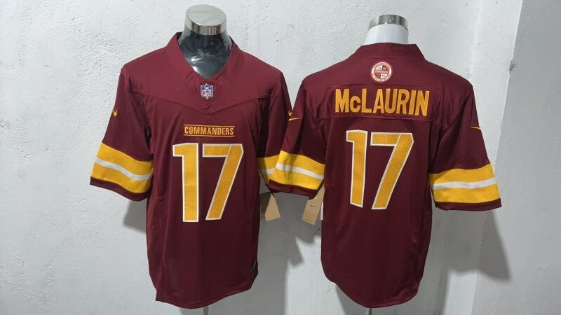 Washington Commanders #17 Terry McLaurin Style 3