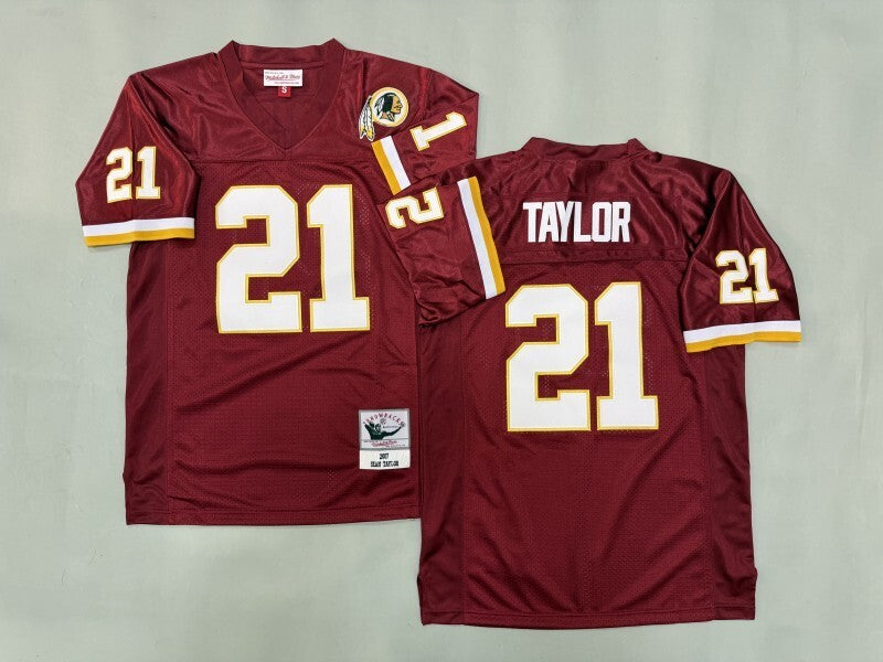 Washington Commanders #21 Sean Taylor Washington Redskins Style 5