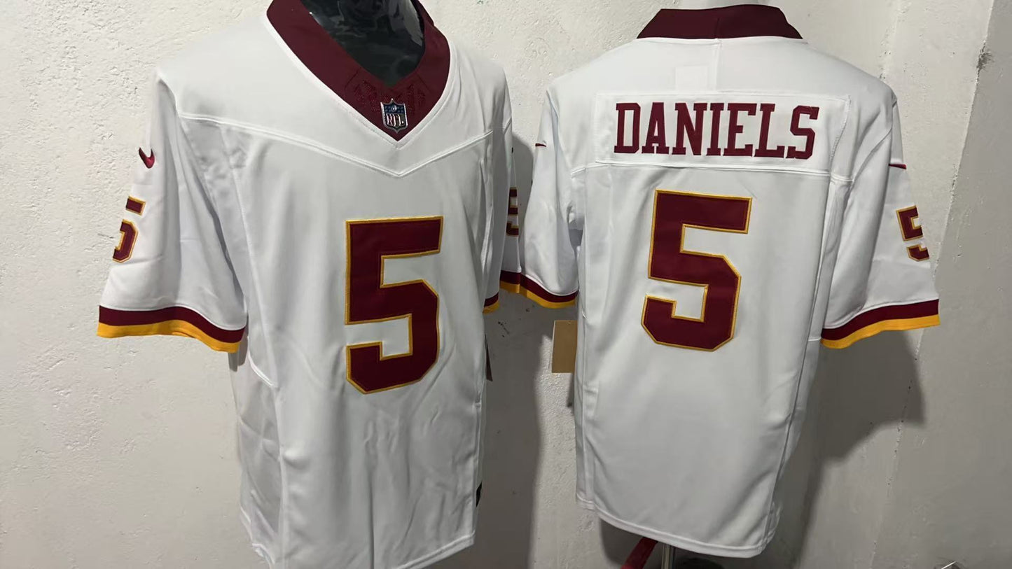 Washington Commanders #5 Jayden Daniels Style 2