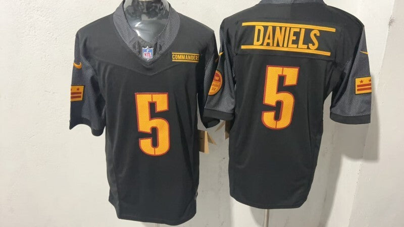 Washington Commanders #5 Jayden Daniels Style 4