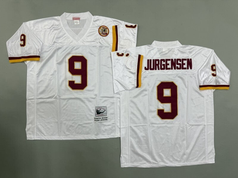 Washington Commanders #9 Jurgensen Washington Redskins Style 1